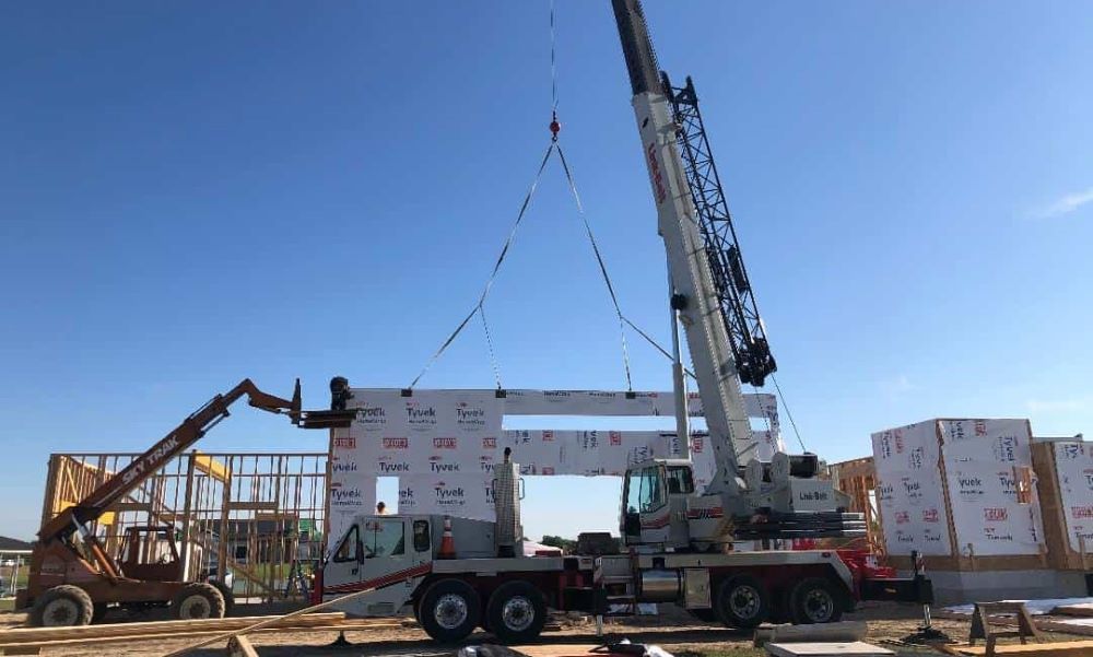 crane service, construction Austin TX