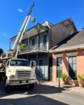 boom truck rental - HVAC lift