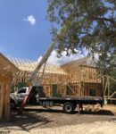 trusses, boom truck rental Austin TX